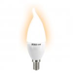 Лампа Gauss LED Elementary Свеча на ветру 6W E14 450lm 4100K (34126)