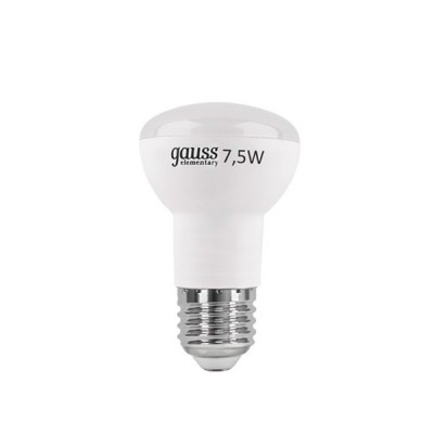 Лампа Gauss LD63218 LED Elementary R63 E27 7,5W 2700K Лампа Gauss LD63218 LED Elementary R63 E27 7,5W 2700K
