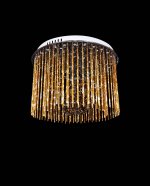 Хрустальная потолочная люстра Lumina Deco SOFT LINE LDC 7102-450 GD