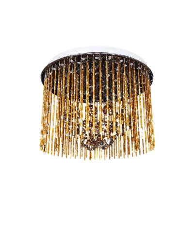 Хрустальная потолочная люстра Lumina Deco SOFT LINE LDC 7102-450 GD Хрустальная потолочная люстра Lumina Deco SOFT LINE LDC 7102-450 GD