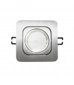 Встраиваемый точечный светильник Lumina Deco Moka LDC 8063-SS-L98*W98 SL