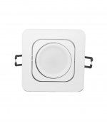 Встраиваемый точечный светильник Lumina Deco Moka LDC 8063-SS-L98*W98 WT