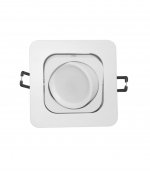 Встраиваемый точечный светильник Lumina Deco Moka LDC 8063-SS-L98*W98 WT