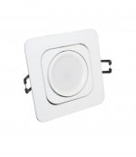 Встраиваемый точечный светильник Lumina Deco Moka LDC 8063-SS-L98*W98 WT