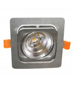 Встраиваемый точечный светильник Lumina Deco Fostis LDC 8065-SS-10WCOB-L120*W120 SL