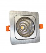 Встраиваемый точечный светильник Lumina Deco Fostis LDC 8065-SS-10WCOB-L120*W120 SL