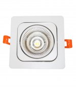 Встраиваемый точечный светильник Lumina Deco Fostis LDC 8065-SS-10WCOB-L120*W120 WT