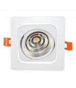 Встраиваемый точечный светильник Lumina Deco Fostis LDC 8065-SS-10WCOB-L120*W120 WT