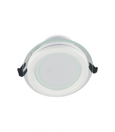 Встраиваемый светильник Lumina Deco Saleto LDC 8097-ROUND-GL-12WSMD-D160 WT Встраиваемый светильник Lumina Deco Saleto LDC 8097-ROUND-GL-12WSMD-D160 WT