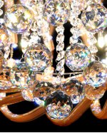 Хрустальная потолочная люстра Lumina Deco Maestus LDC 9808-450