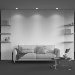 Встраиваемый светильник NUVOLT LDL-014T