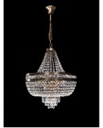 Хрустальная подвесная люстра Lumina Deco Belladoria LDP 10171