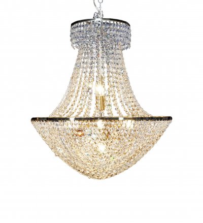 Хрустальная подвесная люстра Lumina Deco Aviolla LDP 10423 Хрустальная подвесная люстра Lumina Deco Aviolla LDP 10423