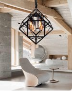 Подвесной светильник Lumina Deco Brutte LDP 11339-4 BK