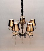 Хрустальная подвесная люстра Lumina Deco Gianna LDP 1157-5