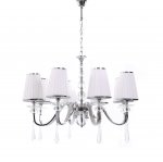 Хрустальная подвесная люстра Lumina Deco Federrica LDP 1158-8 WT