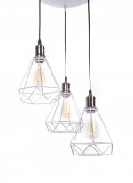 Подвесной светильник Lumina Deco Cobi LDP 11609-3 WT