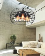 Подвесной светильник Lumina Deco Optis LDP 11765-3 BK