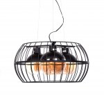 Подвесной светильник Lumina Deco Optis LDP 11765-3 BK