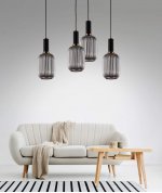 Подвесной светильник Lumina Deco Rico LDP 1218 GY+BK