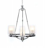 Подвесная люстра Lumina Deco Santini LDP 1220-4 CHR+WT