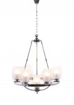 Подвесная люстра Lumina Deco Santini LDP 1220-7 CHR+WT