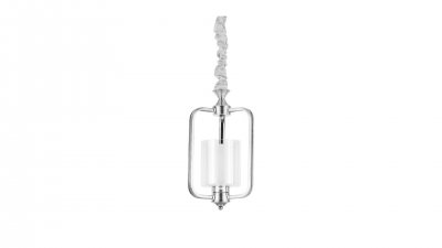 Подвесная люстра Lumina Deco Atlanta LDP 1222-1 CHR+WT Подвесная люстра Lumina Deco Atlanta LDP 1222-1 CHR+WT