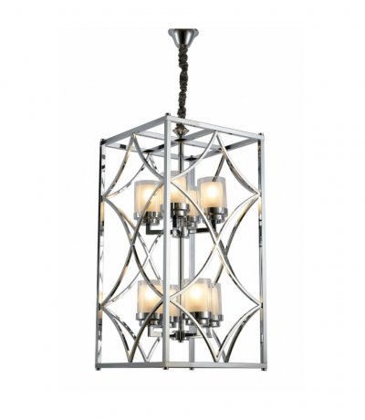 Подвесная люстра Lumina Deco Quadrato LDP 1223-8 CHR Подвесная люстра Lumina Deco Quadrato LDP 1223-8 CHR