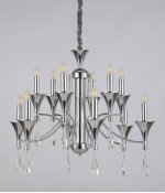 Подвесная люстра Lumina Deco Libero LDP 1230-12 CHR