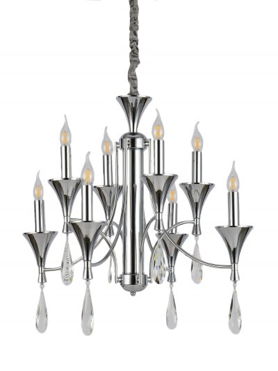 Подвесная люстра Lumina Deco Libero LDP 1230-8 CHR Подвесная люстра Lumina Deco Libero LDP 1230-8 CHR