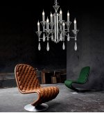 Подвесная люстра Lumina Deco Libero LDP 1230-8 CHR