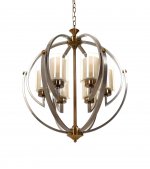 Подвесная люстра Lumina Deco Bergen LDP 1232-6 SN+MD