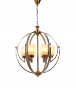 Подвесная люстра Lumina Deco Bergen LDP 1232-6 SN+MD