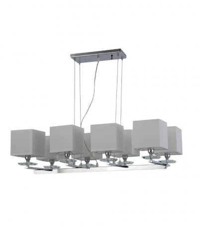 Хрустальная подвесная люстра Lumina Deco Fianelo LDP 1248-8 WT