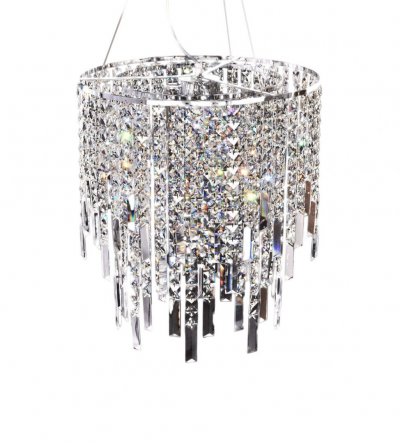 Хрустальная подвесная люстра Lumina Deco Zucchero LDP 2159-450 CHR Хрустальная подвесная люстра Lumina Deco Zucchero LDP 2159-450 CHR