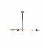 Подвесная люстра Lumina Deco Fredica LDP 6030-7 CHR