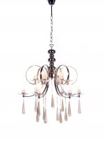 Хрустальная подвесная люстра Lumina Deco FOLLIO LDP 6078-12