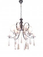 Хрустальная подвесная люстра Lumina Deco FOLLIO LDP 6078-12