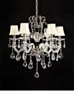 Хрустальная подвесная люстра Lumina Deco Bianca LDP 66251-6