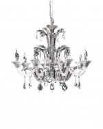 Хрустальная подвесная люстра Lumina Deco Miranda LDP 66980-8