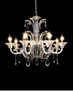 Хрустальная подвесная люстра Lumina Deco Miranda LDP 66980-8