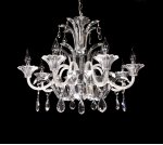 Хрустальная подвесная люстра Lumina Deco Miranda LDP 66980-8