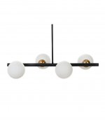 Подвесной светильник Lumina Deco Torica LDP 7001-4 BK+MD