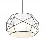 Подвесной светильник Lumina Deco Berti LDP 8001 BK+WT