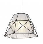 Подвесной светильник Lumina Deco Boneti LDP 8002 BK+WT