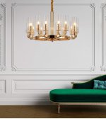 Подвесная люстра Lumina Deco Donatti LDP 8011-16 F.GD