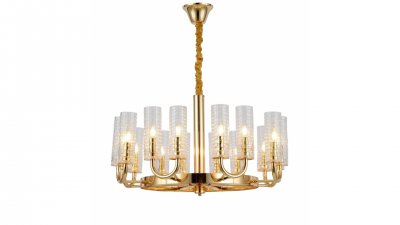 Подвесная люстра Lumina Deco Donatti LDP 8011-16 F.GD Подвесная люстра Lumina Deco Donatti LDP 8011-16 F.GD