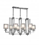 Подвесная люстра Lumina Deco Manhattan LDP 8012-8P CHR