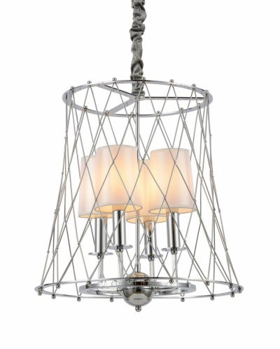 Подвесная люстра Lumina Deco Berton LDP 8013-4 CHR Подвесная люстра Lumina Deco Berton LDP 8013-4 CHR