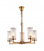 Подвесная люстра Lumina Deco Howard LDP 8040-5 MD